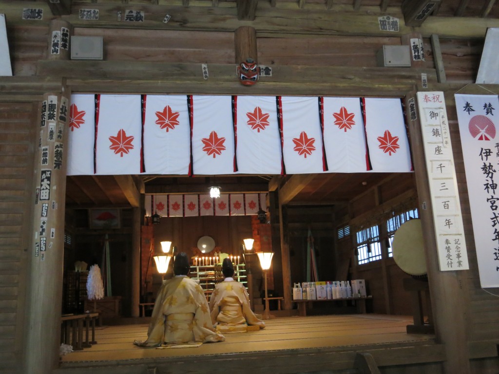 秋葉神社参拝１